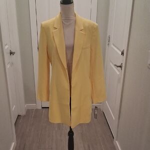 Nwt Tahari Vibrant Yellow Blazer